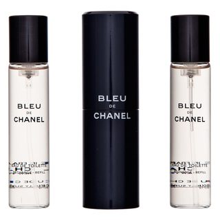 Chanel bleu de chanel - twist and spray eau de toilette férfiaknak 3 x 20 ml