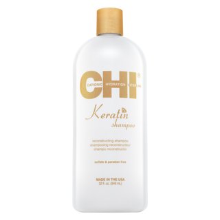 Chi keratin shampoo hajsimító sampon durva és rakoncátlan hajra 946 ml