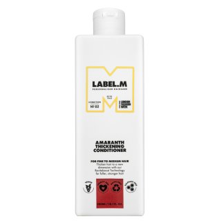 Label.m amaranth thickening conditioner erősítő kondicionáló volumenért és a haj megerősítéséért 300 ml