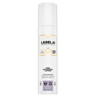 Label.m curl activating lotion hajformázó krém göndör hajra 250 ml