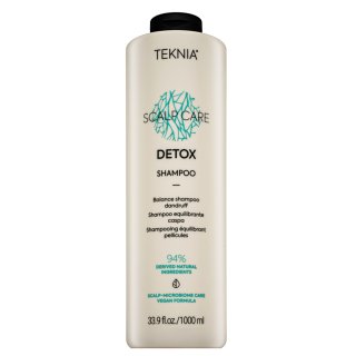 Lakmé teknia scalp care detox shampoo tisztító sampon korpásodás ellen normál és zsíros hajra 1000 ml