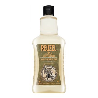 Reuzel 3-in-1 tea tree shampoo sampon, kondicionáló és tusfürdő 1000 ml