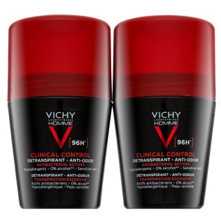 Vichy homme antiperspirant detranspirant 96h 2 x 50 ml