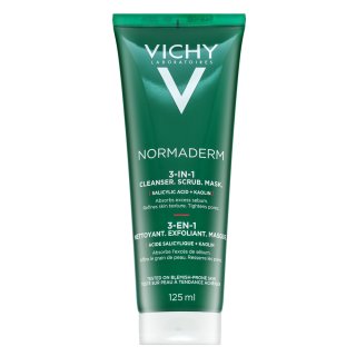 Vichy normaderm tisztító ápolás 3-in-1 scrub + cleanser + mask 125 ml